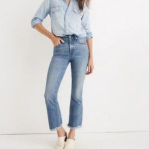 Madewell Petite Cali Demi Boot Jeans - Eco Ed